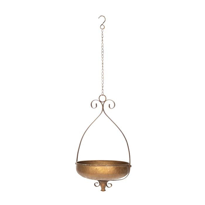 25456-garden-70x45cm-hanging-zinc-pot-bird-feeder-outdoor-decor-bronze
