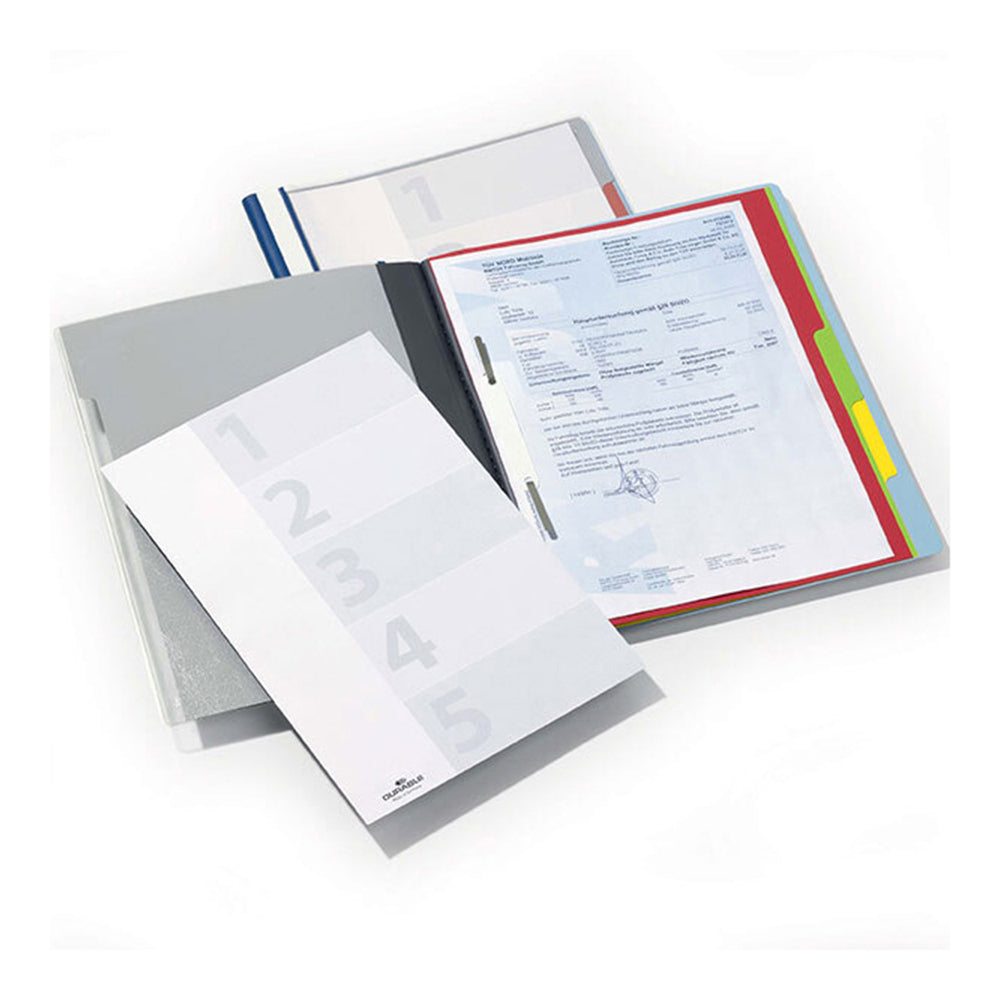 255706-durable-divisoflex-5-divider-a4-organisational-folder-blue