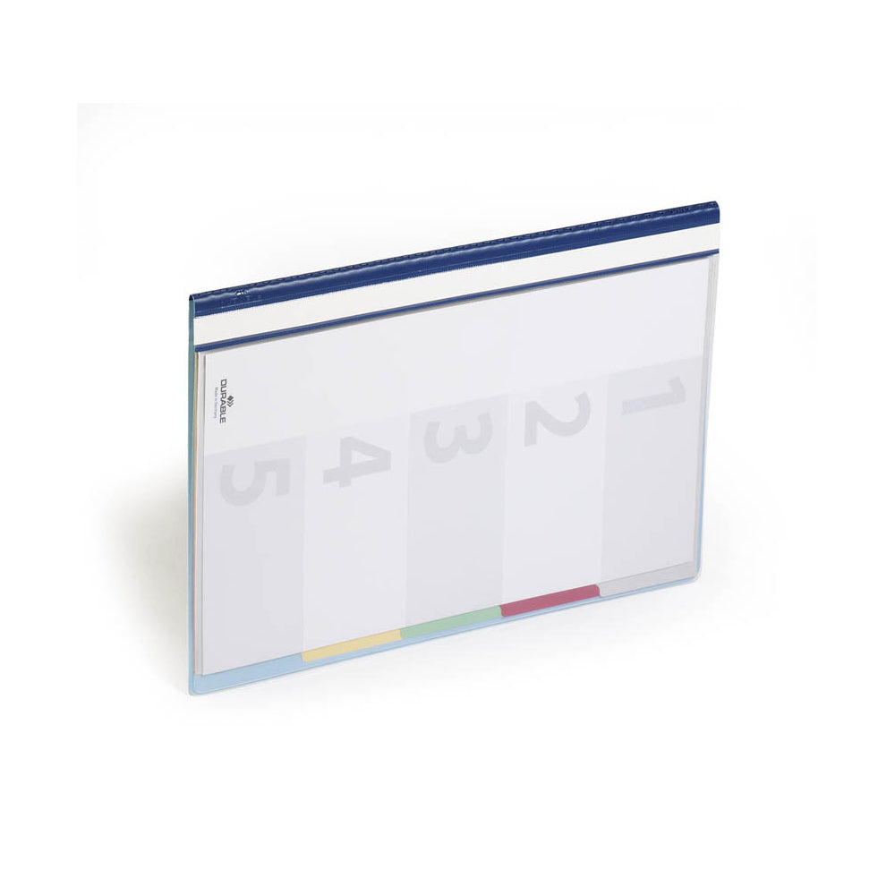 255706-durable-divisoflex-5-divider-a4-organisational-folder-blue