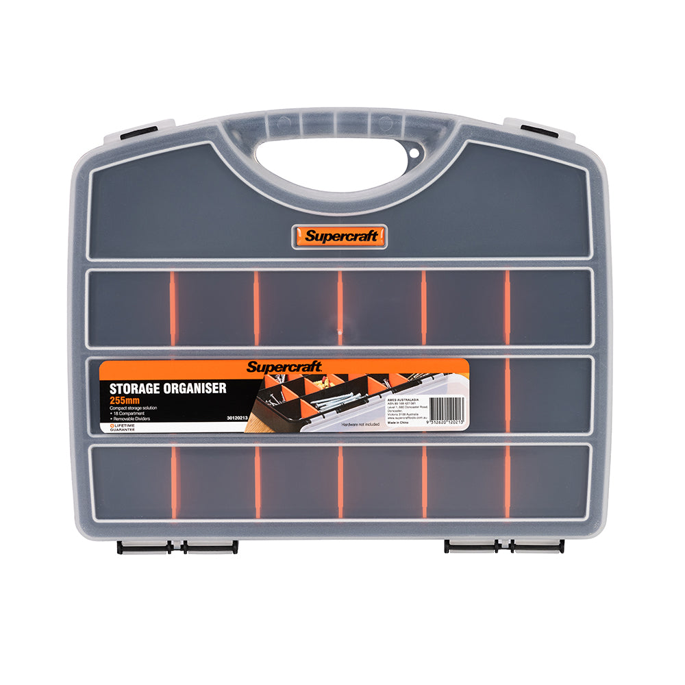 30120213-supercraft-parts-screws-bolt-storage-organiser-255mm-18-compartment