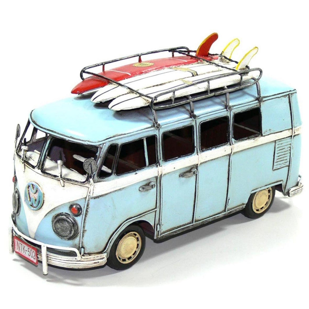 30185-boyle-32cm-volkswagen-kombi-van-metal-ornament-home-decor-blue