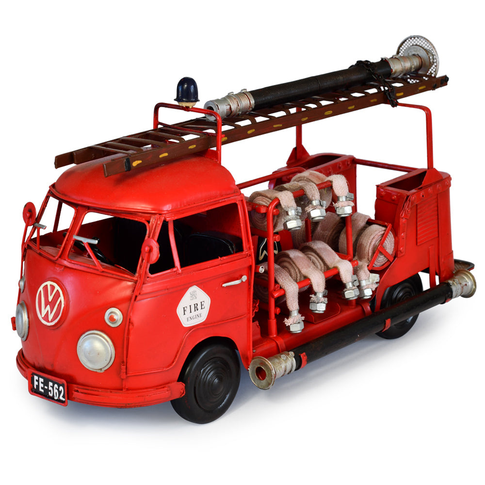30457-boyle-34cm-volkswagen-1956-red-type-1-fire-truck-ornament-red-home-decor