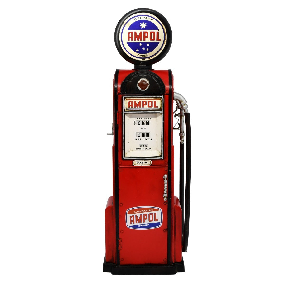 30632-boyle-ampol-46cm-petrol-gas-fuel-pump-metal-ornament-decor