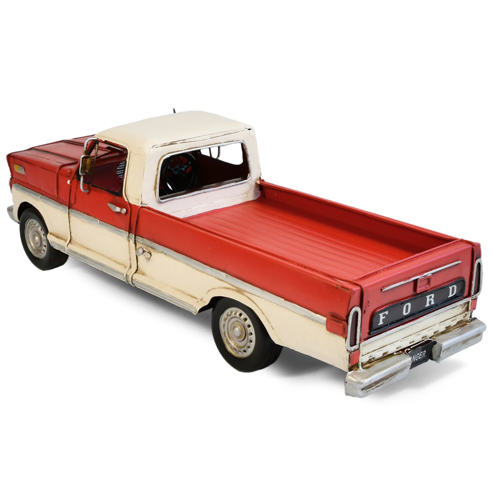 30709-boyle-1970-ford-f-100-ranger-metal-ornament-red-33cm