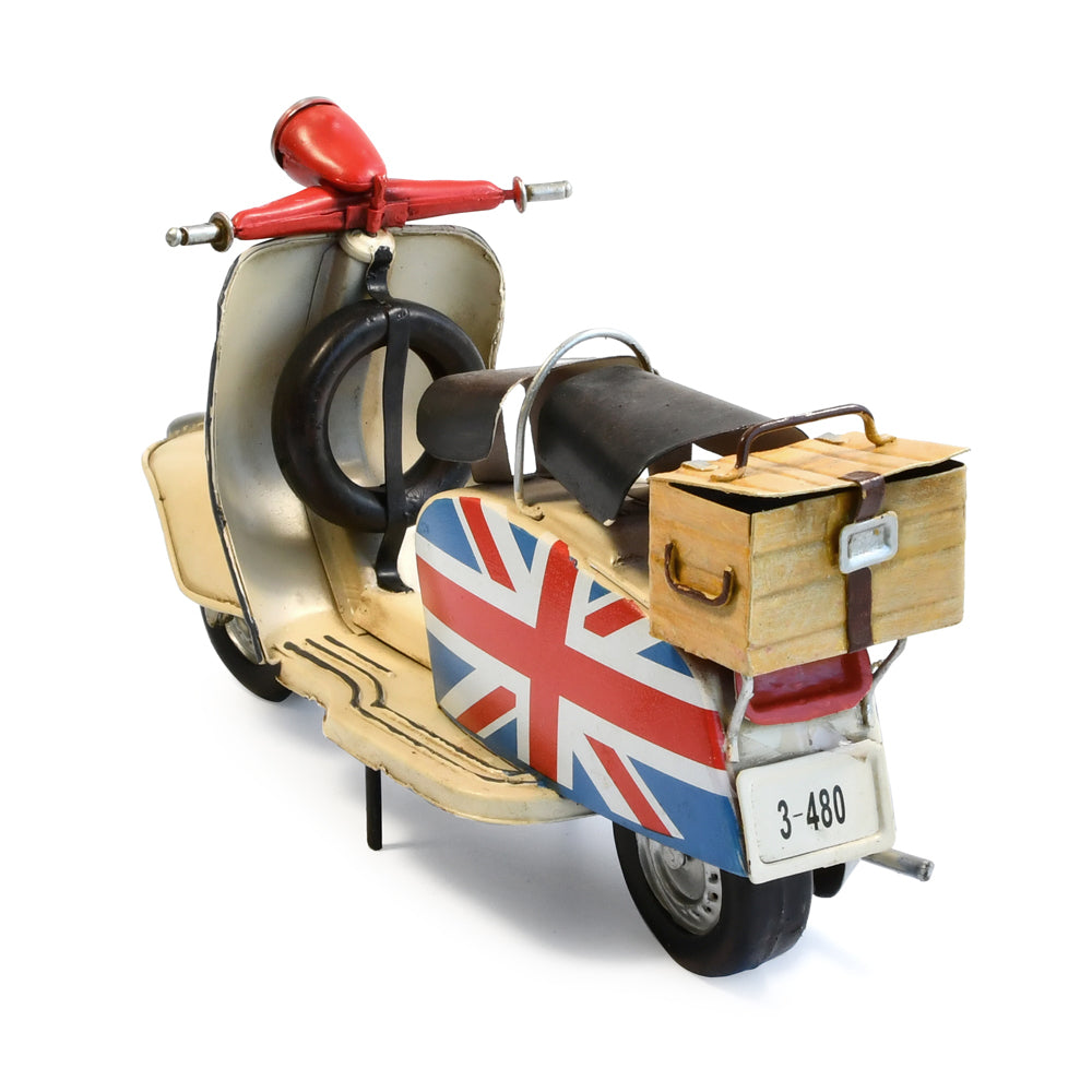 30720-boyle-uk-flag-vespa-scooter-w-top-box-metal-ornament-cream-23cm