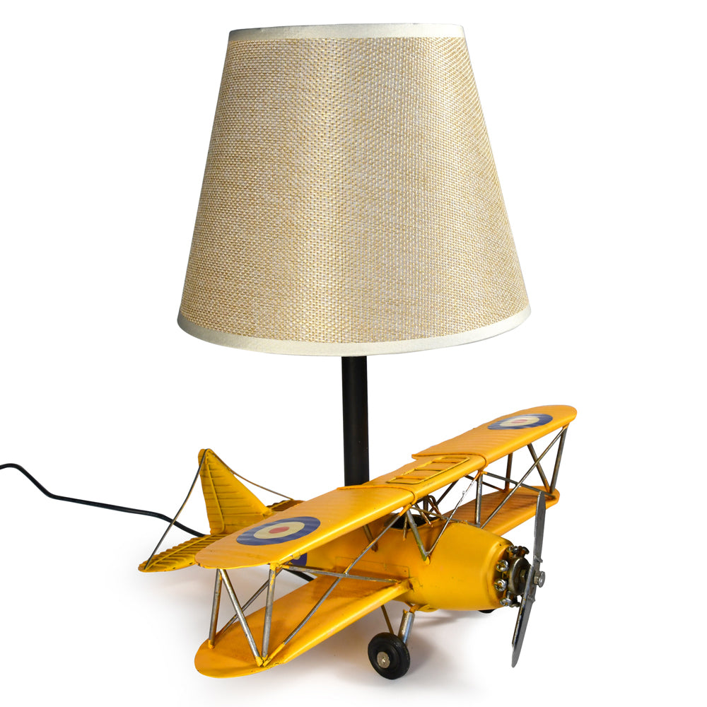 31119-auto-petit-usb-led-lamp-curtis-jenny-plane-29x33cm-yellow