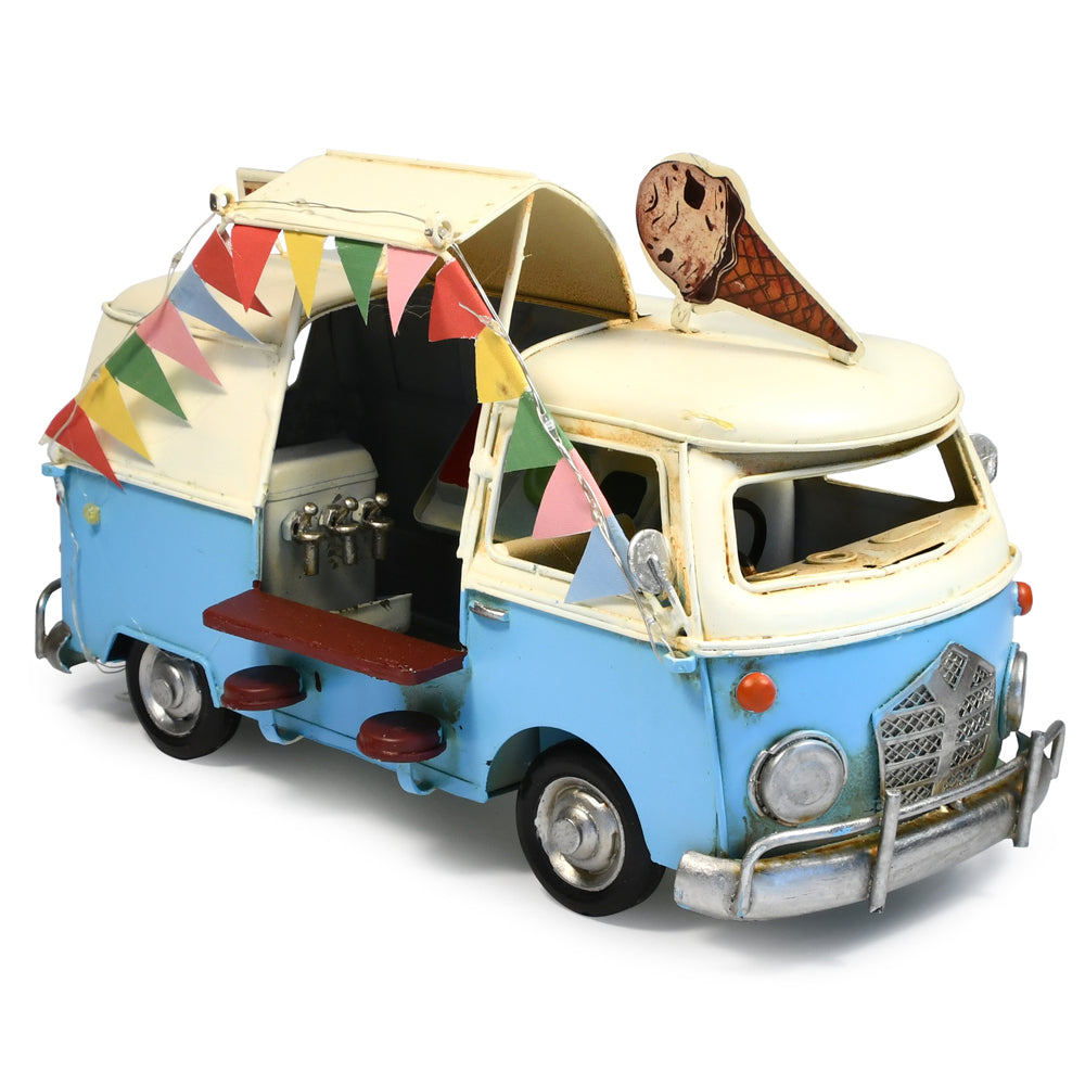 31124-auto-petit-festoon-lights-ice-cream-van-metal-ornament-28x16cm