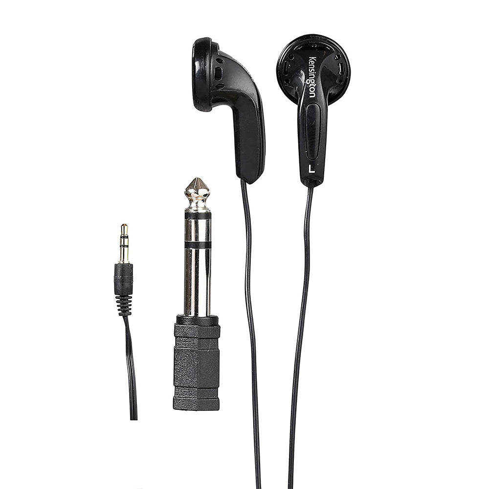 33462-kensington-stereo-earphones-w-3-5mm-adapter-black