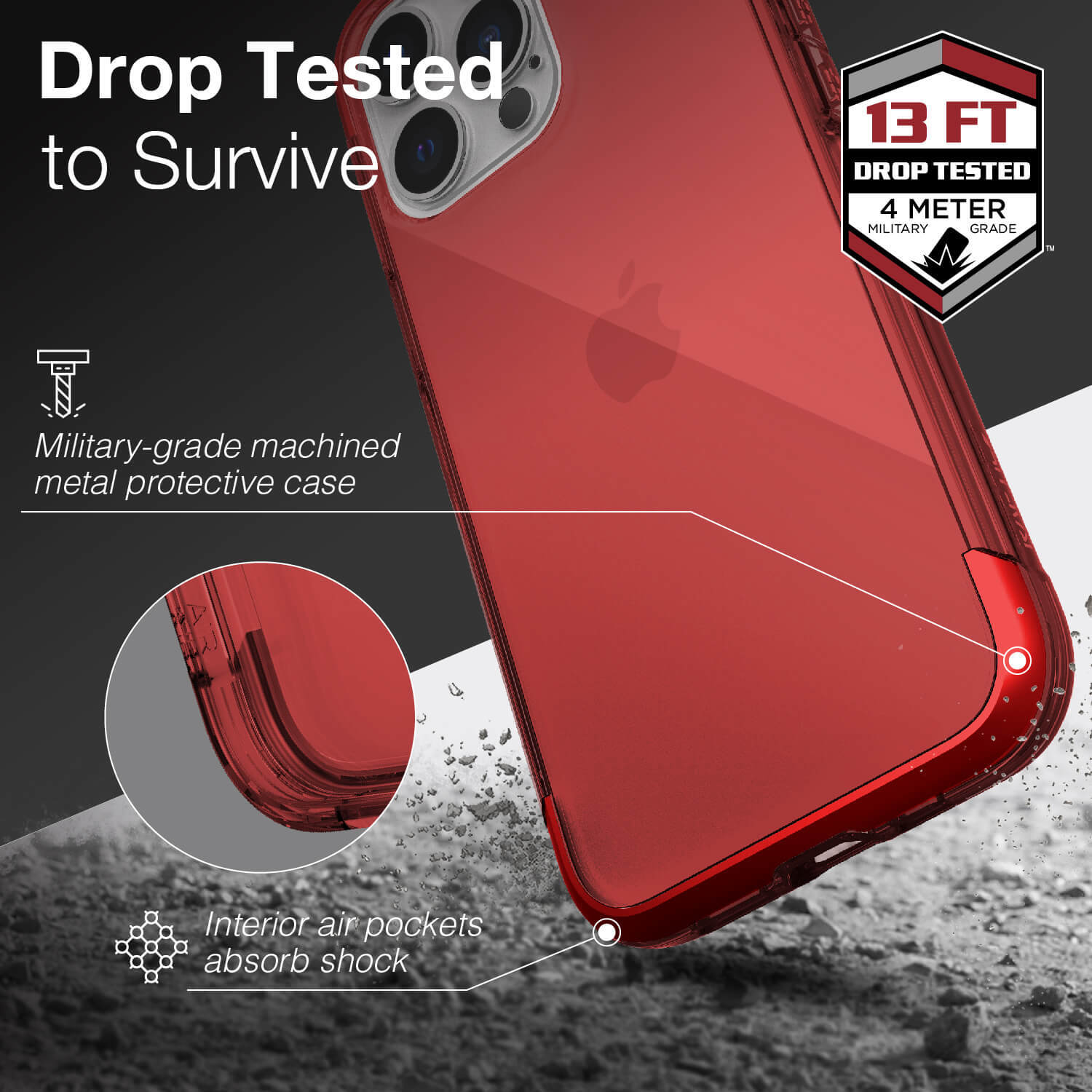 370404019004-x-doria-raptic-air-shockproof-case-cover-for-apple-iphone-13-pro-red