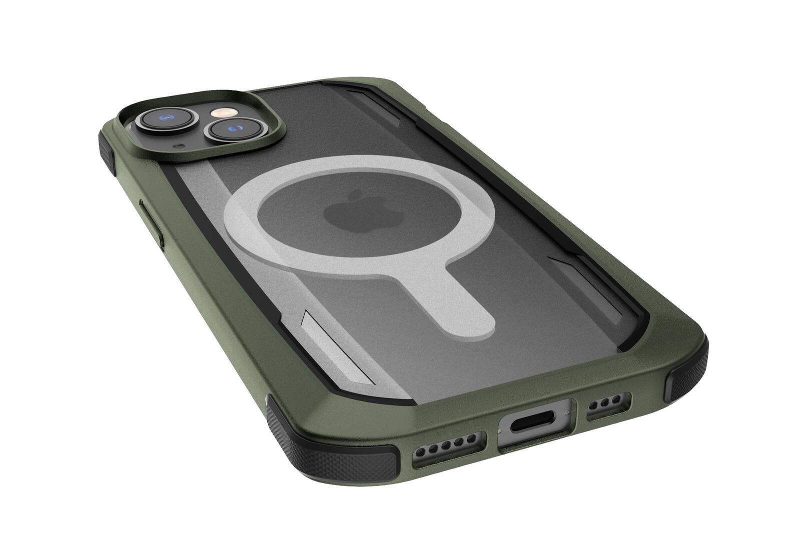370404906001-x-doria-raptic-secure-magsafe-case-for-iphone-14-green