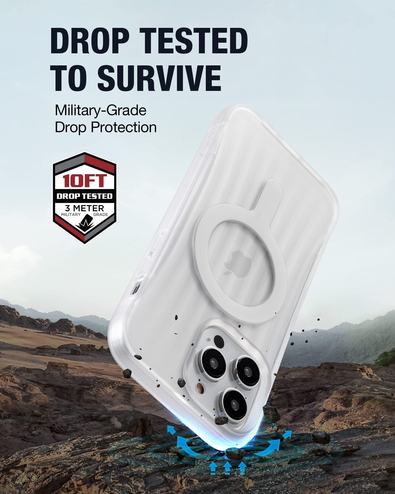 370405202002-x-doria-raptic-clutch-magsafe-case-for-iphone-14-pro-max-clear