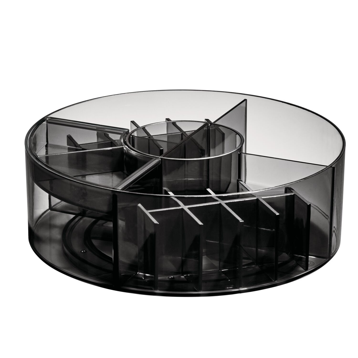 40229-idesign-25-4cm-cosmetic-carousel-makeup-organiser-smoke-matte-black