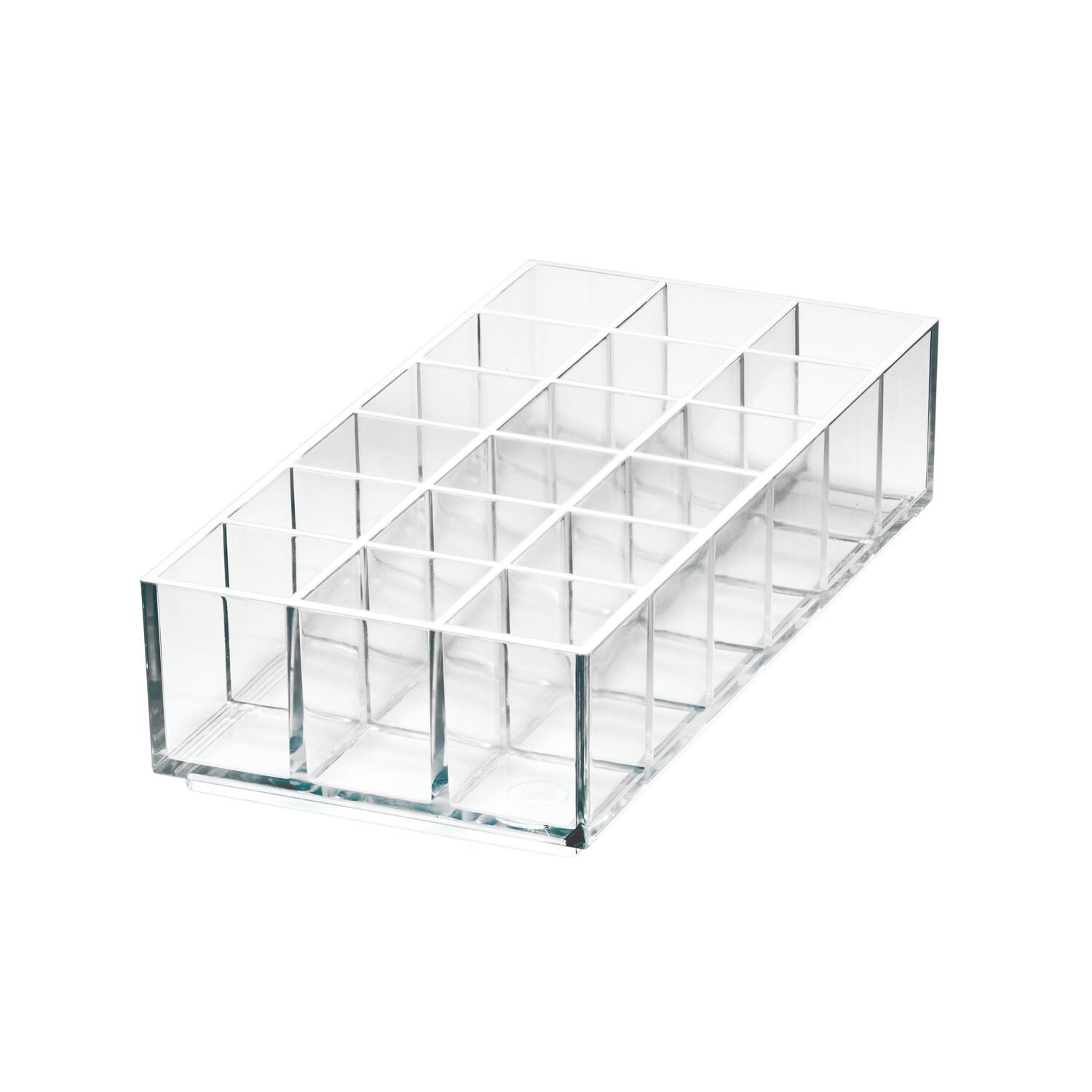 40248-idesign-20-32x10-16cm-cosmetic-lip-station-organiser-clear-matte-white