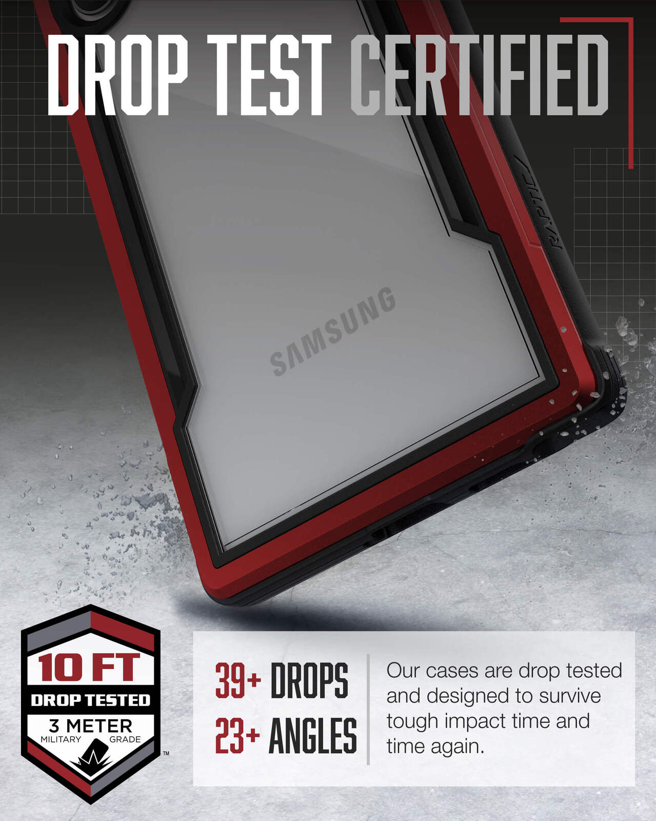 489621-x-doria-raptic-shield-case-for-samsung-galaxy-s23-ultra-red