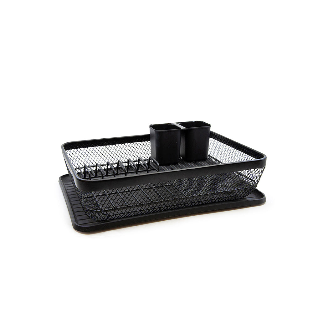 49273-salt-pepper-ebony-43x13-5cm-dish-rack-holder-black