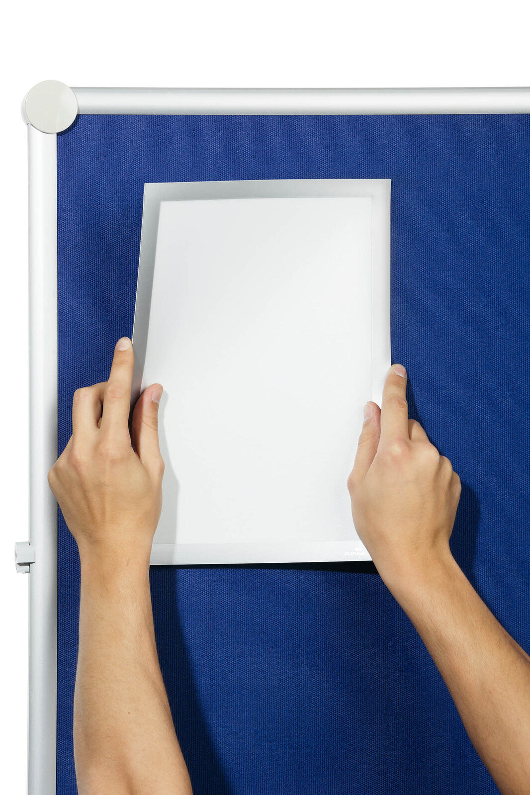 496823-durable-duraframe-grip-a4-document-holder-silver