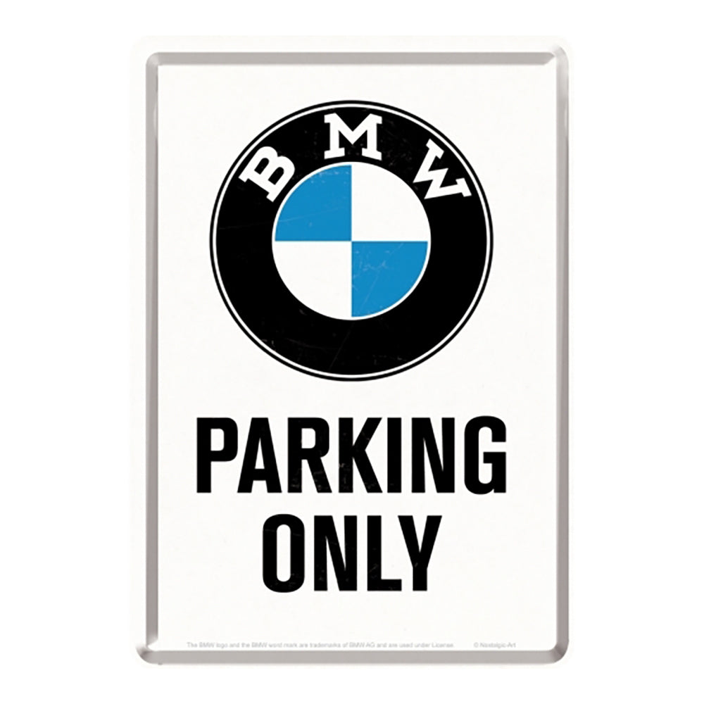 5110269-nostalgic-art-metal-mailing-postcard-bmw-parking-only-10x14cm