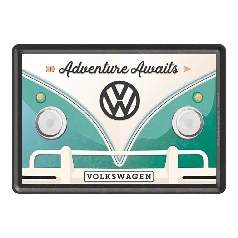 5110317-nostalgic-art-metal-mailing-postcard-vw-bulli-adventure-awaits-10x14cm