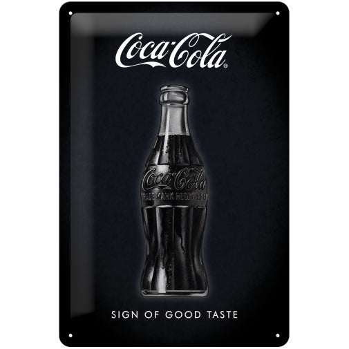 5122236-nostalgic-art-20x30cm-medium-metal-wall-hanging-sign-coca-cola-sign-of-good-taste