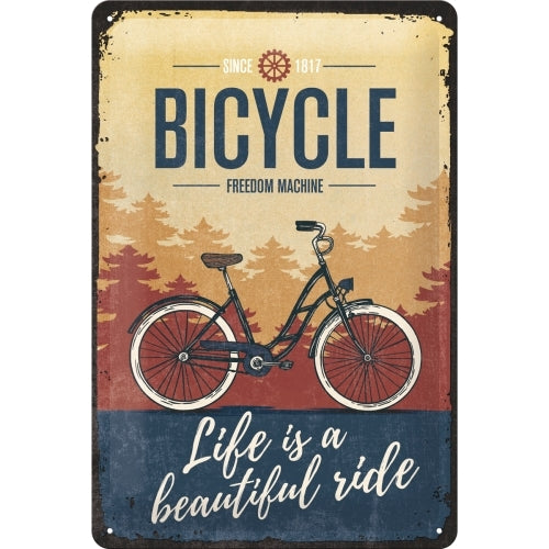 5122293-nostalgic-art-20x30cm-medium-metal-wall-hanging-sign-bicycle-beautiful-ride