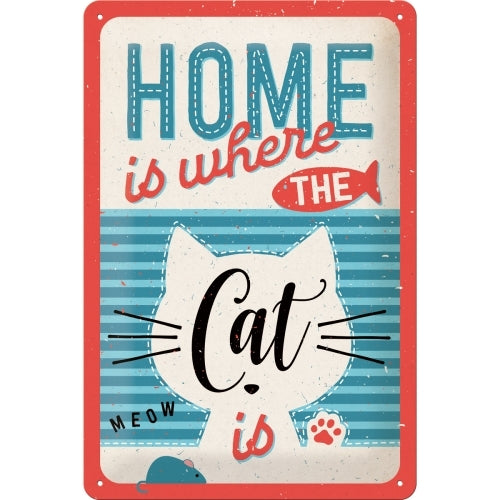 5122313-nostalgic-art-20x30cm-medium-metal-wall-hanging-sign-home-is-where-the-cat-is