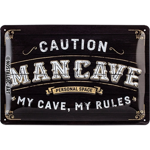 5122331-nostalgic-art-man-cave-20x30cm-medium-metal-tin-sign
