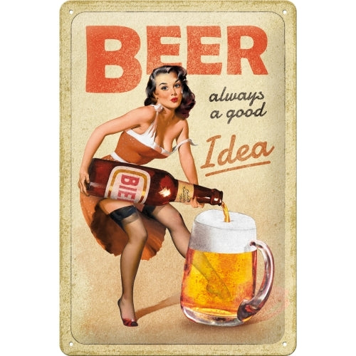 5122359-nostalgic-art-medium-sign-20x30cm-metal-beer-is-always-a-good-idea