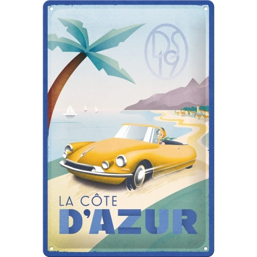 5122364-nostalgic-art-medium-sign-20x30cm-metal-la-cote-dazur