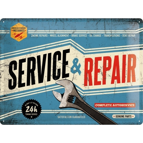 5123187-nostalgic-art-service-repair-30x40cm-large-metal-tin-sign