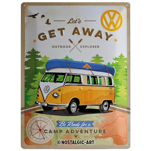 5123208-nostalgic-art-vw-bulli-lets-get-away-30x40cm-large-metal-tin-sign