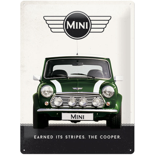 5123214-nostalgic-art-mini-cooper-30x40cm-large-metal-tin-sign-green