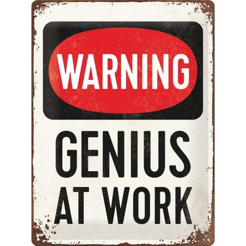 5123229-nostalgic-art-genius-at-work-30x40cm-large-metal-sign-home-wall-decor