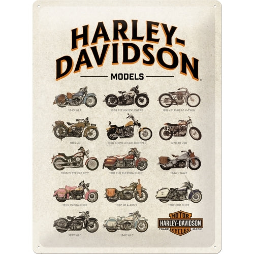 5123233-nostalgic-art-harley-davidson-model-chart-30x40cm-large-metal-tin-sign