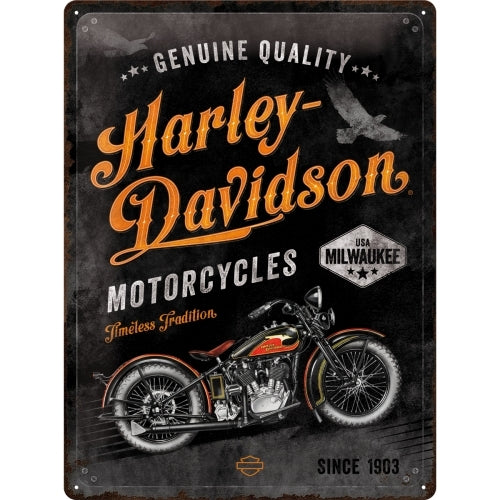 5123279-nostalgic-art-harley-timeless-tradition-30x40cm-large-metal-tin-sign