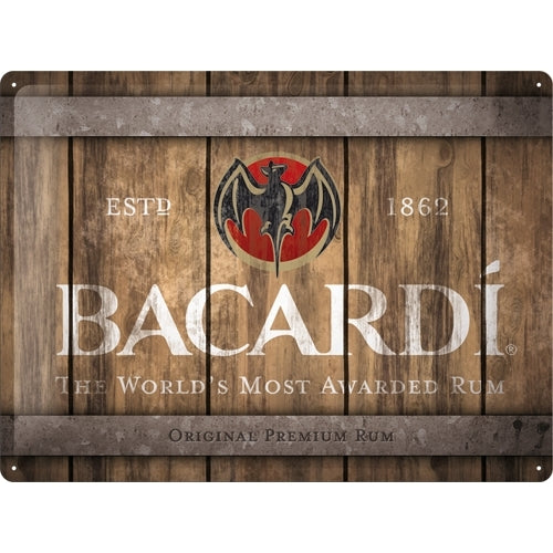 5123289-nostalgic-art-bacardi-wood-barrel-logo-30x40cm-large-metal-tin-sign