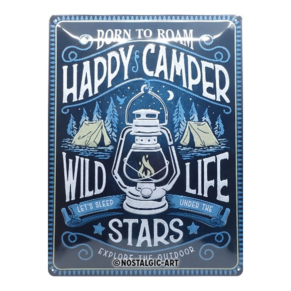 5123293-nostalgic-art-large-metal-sign-happy-camper-30x40cm