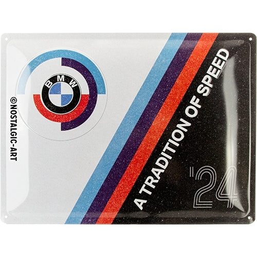 5123312-nostalgic-art-bmw-tradition-of-speed-30x40cm-large-metal-tin-sign