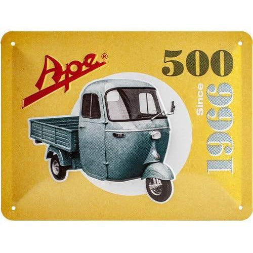 5126234-nostalgic-art-15x20cm-small-wall-hanging-metal-sign-ape-500-since-1966