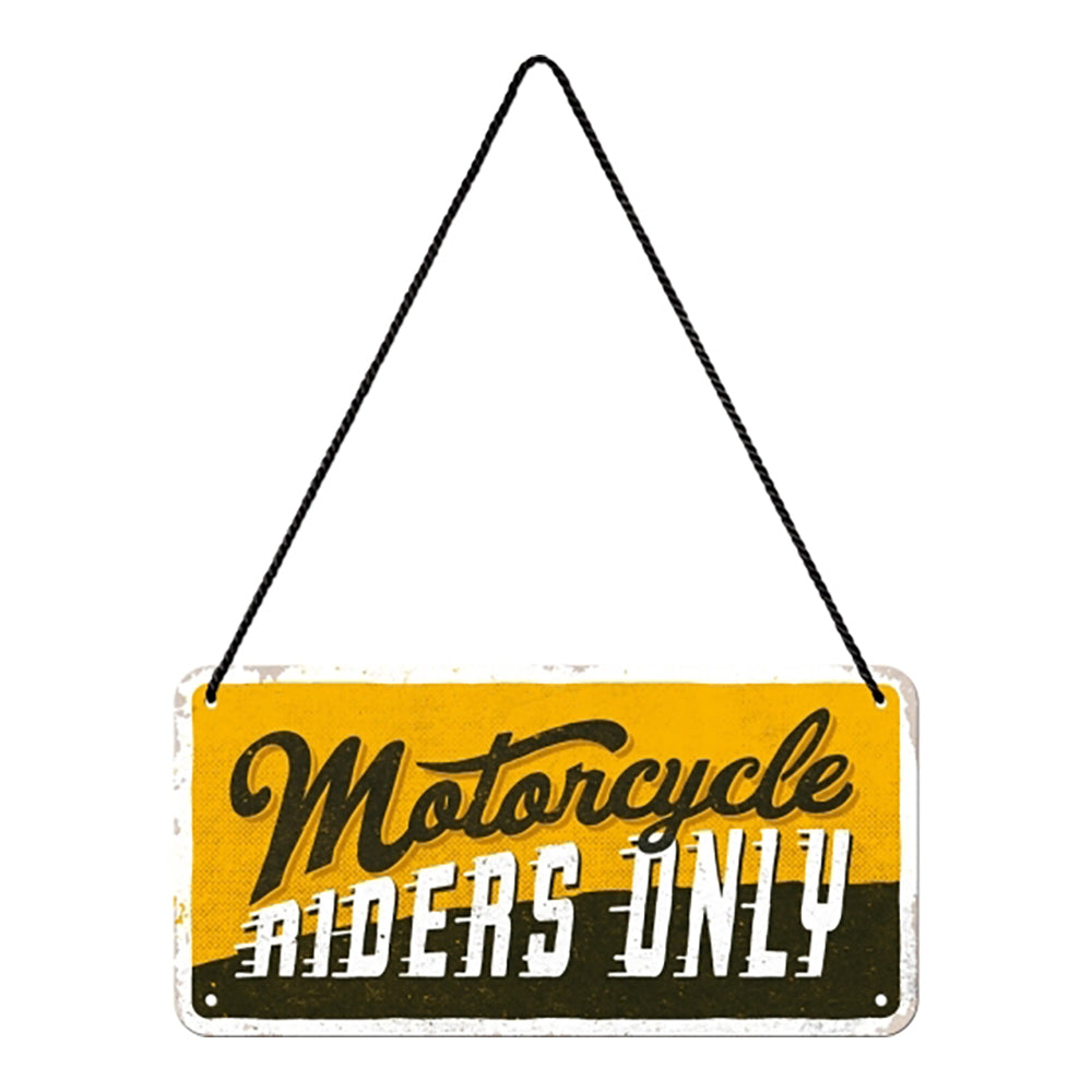 5128063-nostalgic-art-10x20cm-hanging-sign-motorcycle-riders-only