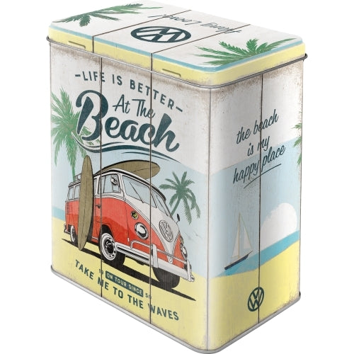 5130153-nostalgic-art-large-14x20cm-tin-box-vw-bulli-life-is-better-at-the-beach