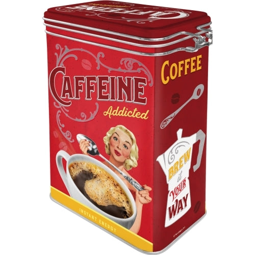 5131126-nostalgic-art-17-5cm-1-3l-clip-top-tin-storage-hot-coffee-now