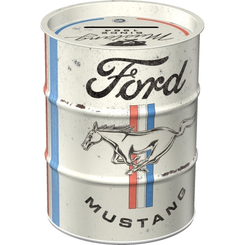 5131510-nostalgic-art-11-5cm-round-money-box-oil-barrel-ford-mustang