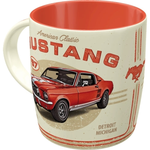 5143076-nostalgic-art-330ml-mug-w-handle-ford-mustang-gt-1967-red