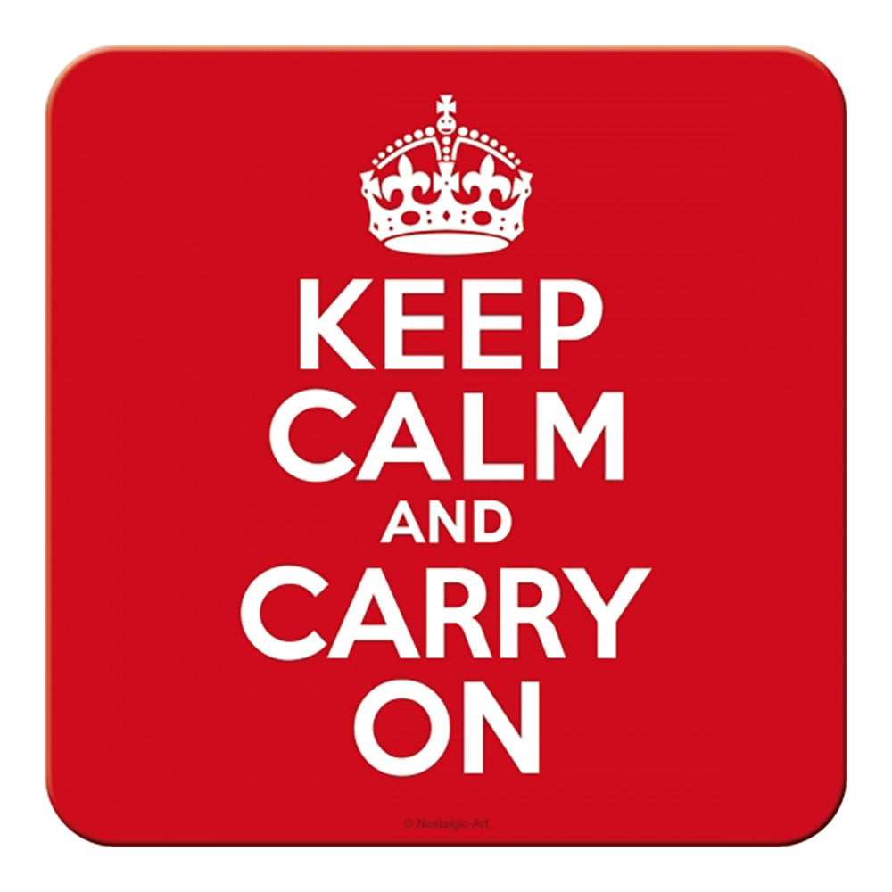 5146134-nostalgic-art-metal-square-drinks-coaster-keep-calm-carry-on-9x9cm