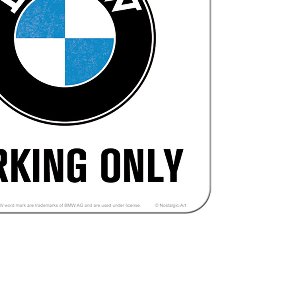 5146146-nostalgic-art-metal-square-drinks-coaster-bmw-parking-only-9x9cm