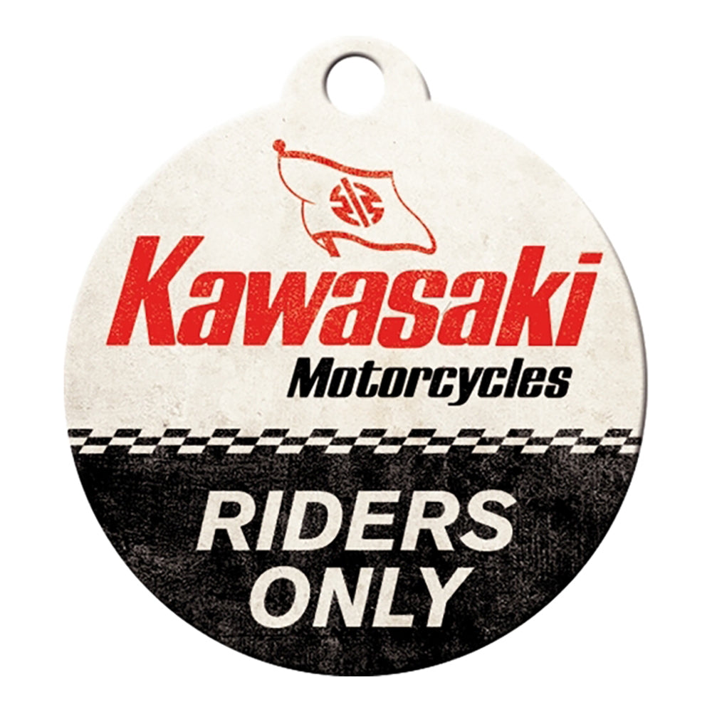 5148032-nostalgic-art-metal-7-5cm-round-keyring-kawasaki-riders-only