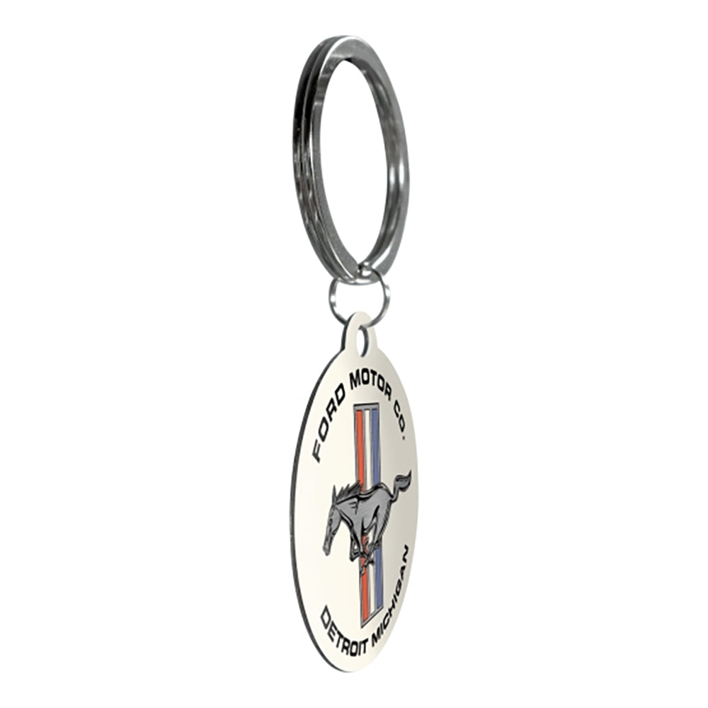 5148041-nostalgic-art-metal-7-5cm-round-keyring-ford-mustang-horse-and-stripes-logo