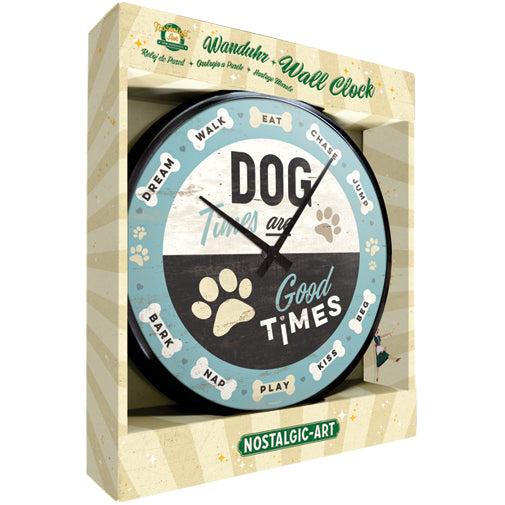 5151089-nostalgic-art-30cm-dog-times-quartz-round-wall-clock