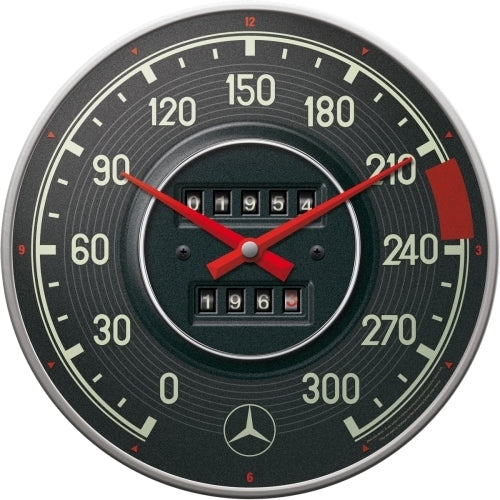 5151091-nostalgic-art-30cm-mercedes-benz-speedo-quartz-round-wall-clock