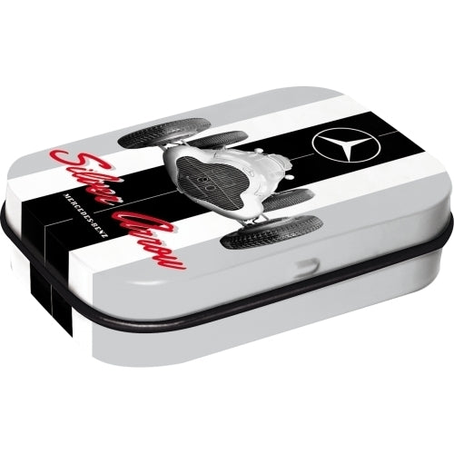 5181391-nostalgic-art-6cm-mint-tin-box-mercedes-silver-arrow-fresh-breath-candy